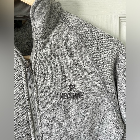 Storm Creek Overachiever Full Zip Sweatshirt Jacket with Keystone Logo Size S - Picture 2 of 8